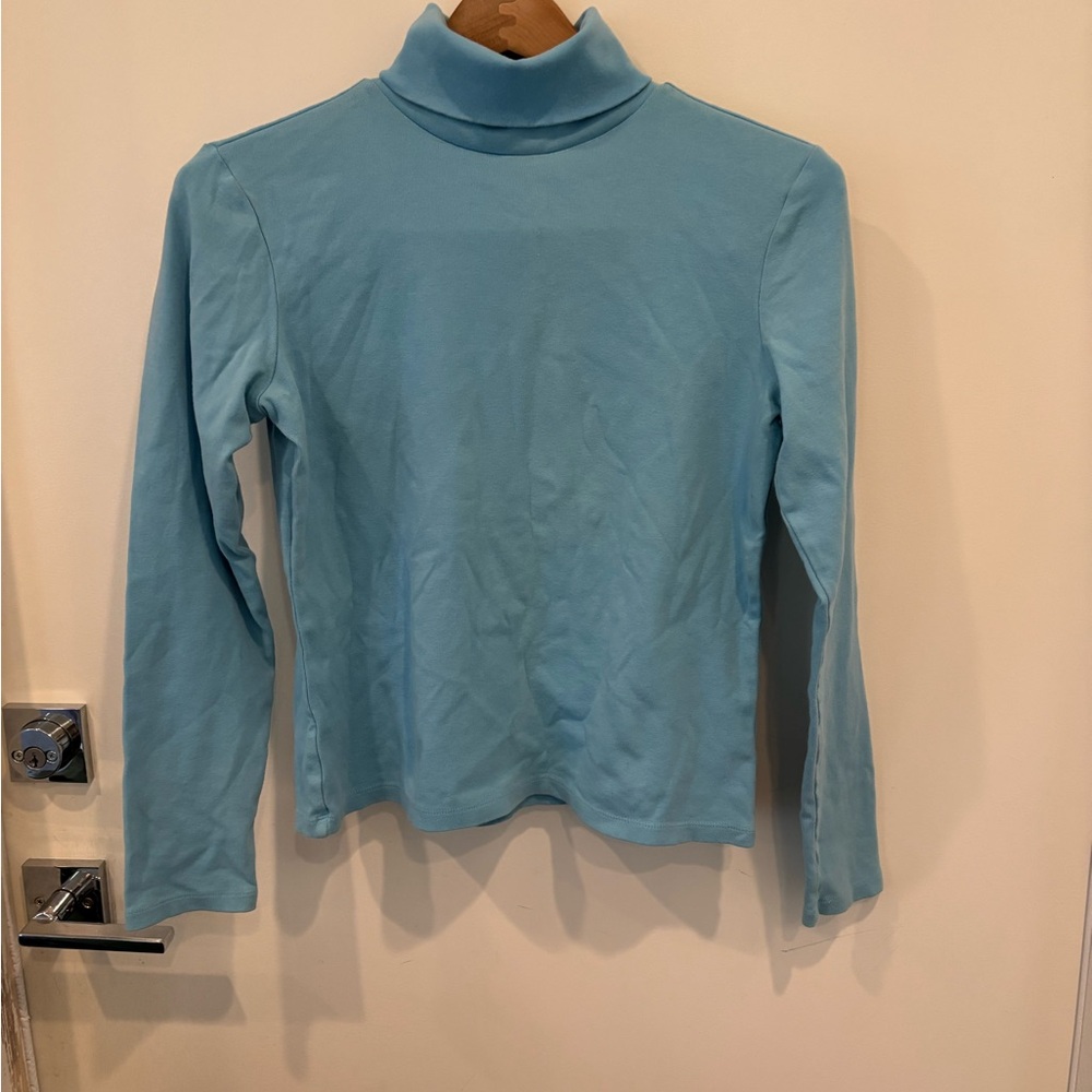 GAP Sky Blue Stretch Top